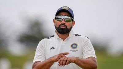 Mohammed Shami during the Duleep Trophy 2025 (PTI) Mohammed Shami during the Duleep Trophy 2025 (PTI)