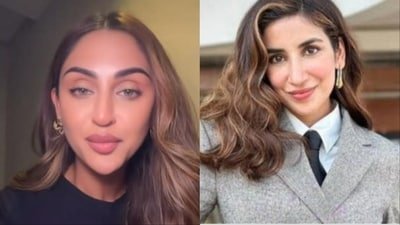Parul Gulati accused of cheating by Krystle D'Souza. Parul Gulati accused of cheating by Krystle D'Souza.