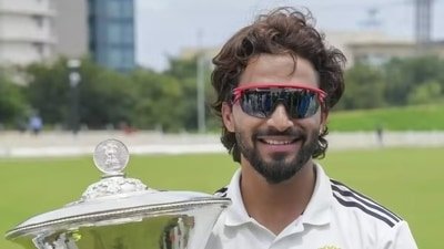 Rajat Patidar has been named the captain of Central Zone for the Duleep Trophy. (X images)