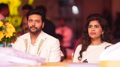 Ravi Mohan and Keneeshaa Francis broke up amid his contentious divorce.