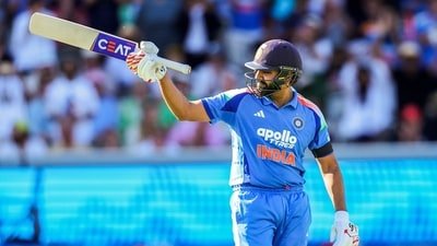Rohit Sharma has made a statement with a century in Lord's ODI. (ANI Pic Service)