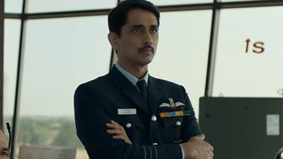 Siddharth in a still from Operation Safed Sagar. Siddharth in a still from Operation Safed Sagar.