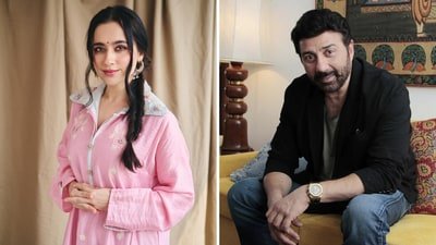 Sanjeeda Shaikh and Sunny Deol worked together in Ikka.