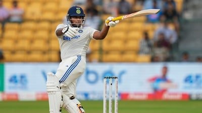 Sarfaraz Khan last played for India in November 2024. (PTI) Sarfaraz Khan last played for India in November 2024. (PTI)