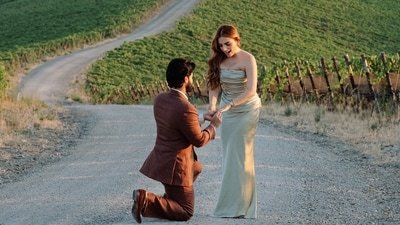 Sukriti Kakar is engaged to boyfriend Shoumik Shetty. Sukriti Kakar is engaged to boyfriend Shoumik Shetty.