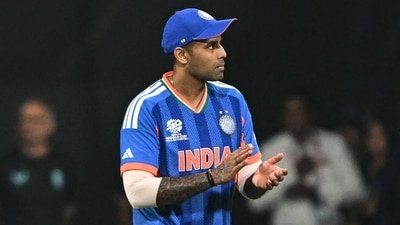 Suryakumar Yadav takes responsibility for ODI failure. (AFP)
