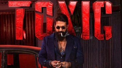 Toxic movie review: Yash plays dual roles in Geetu Mohandas' film.