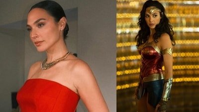 Actor Gal Gadot and in an still from Wonder Woman (Instagram) Actor Gal Gadot and in an still from Wonder Woman (Instagram)