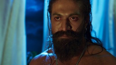 Yash in a still from Toxic. Yash in a still from Toxic.