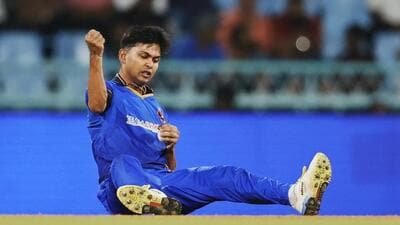Zeeshan Ansari in action in UPT20 League. (HT) Zeeshan Ansari in action in UPT20 League. (HT)