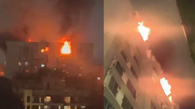 A fire ignited in two flats situated on the 11th floor of a Vile Parle building 2.5-year-old among 2 dead in Mumbai’s Ville Parle building fire