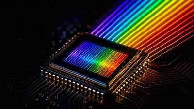 Scientists built a tiny 'rainbow on a chip' that could help future 6G networks carry more signals at once
