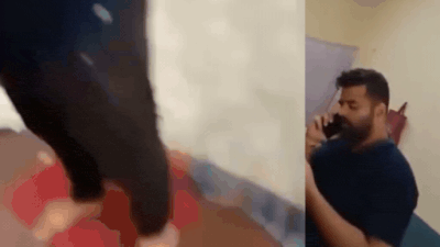 A video shows Prajwal Revanna using a mobile phone inside his prison cell Jail cell or lounge? Watch rape-convict ex-MP Prajwal Revanna chatting on phone inside Bengaluru jail