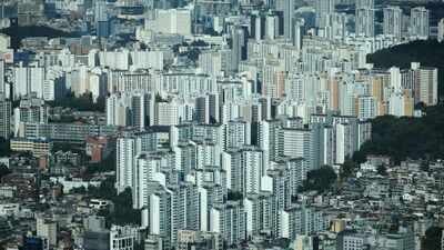 A view shows apartment complexes from an observation at N Seoul Tower in Seoul, South Korea. Reuters South Korea unveils housing package to boost supply and support young buyers