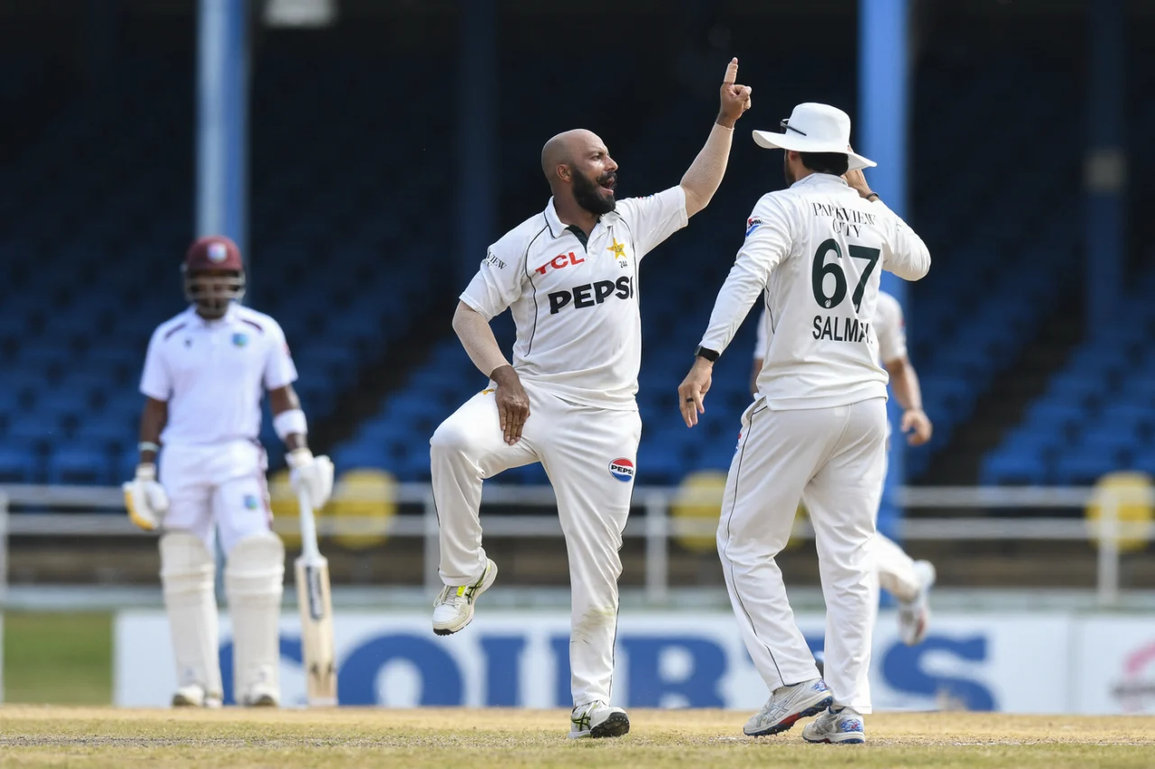 Shafique, spinners the difference as Pakistan equal the series 1-1 in Port of Spain