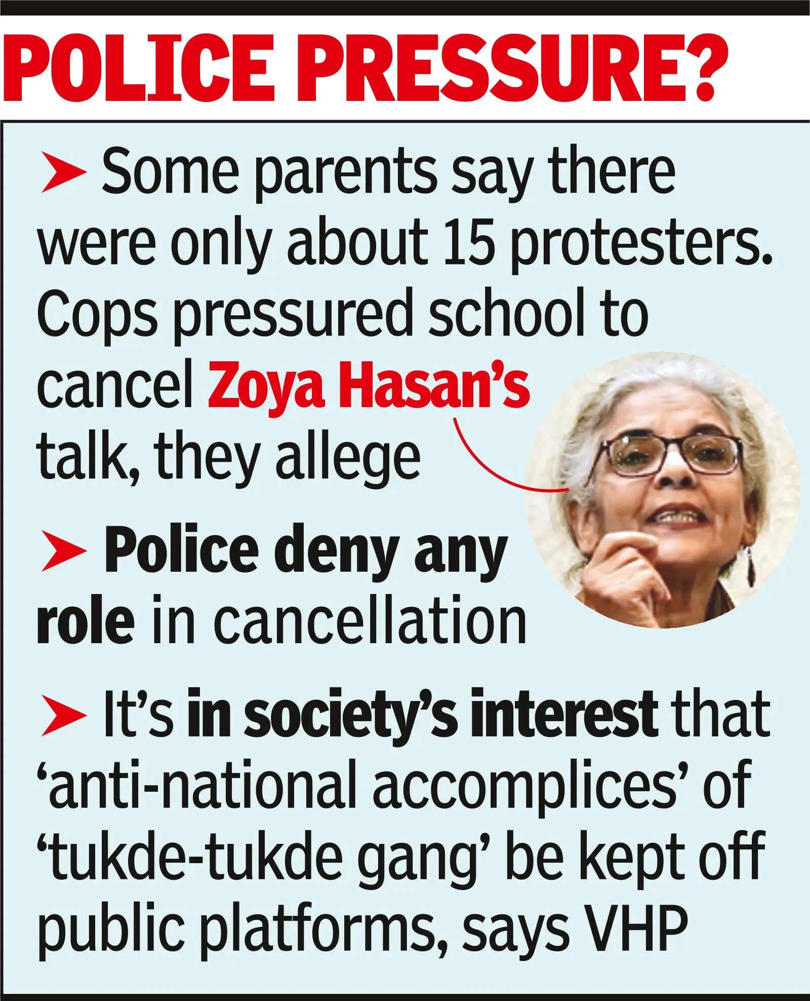 After protest, city school cancels JNU prof’s talk on pluralism at I-Day event