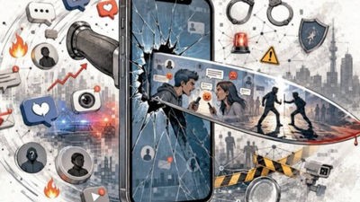 From screen to crime scene: How social media is becoming trigger, tool and stage