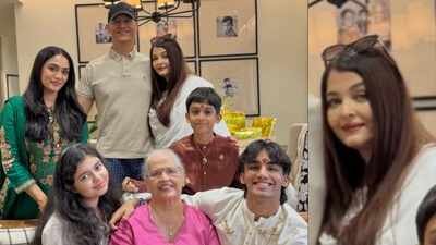Aishwarya Rai Bachchan, Aaradhya celebrate Raksha Bandhan; fans love this rare glimpse of the actress with family after her sister-in-law Shrima Rai shares PIC