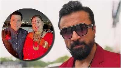 Ajaz Khan shares a video supporting Govinda and slamming Sunita Ahuja for all the allegations she made against the actor.(Image Credit: Instagram) Ajaz Khan SLAMS Sunita Ahuja and backs Govinda amid their marital feud: ‘Aap apne bete aur beti ke saath bhi galat kar rahi hain’
