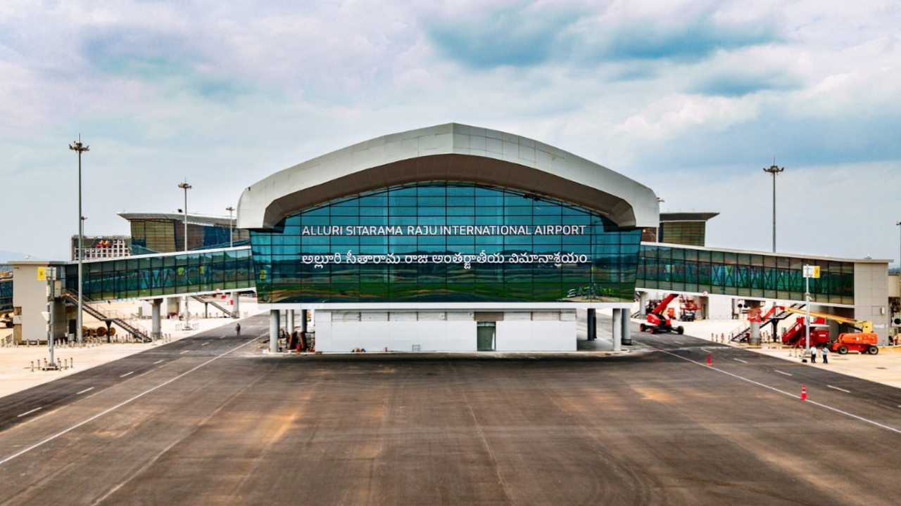 Alluri Sitarama Raju International Airport at Bhogapuram in Vizianagaram