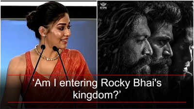 ‘Am I entering Rocky Bhai's kingdom_’; 'Toxic' actor Nayanthara recalls first meeting Yash ‘Am I entering Rocky Bhai's kingdom?’: 'Toxic' actor Nayanthara recalls first meeting Yash