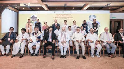 Union home minister Amit Shah chaired the 31st meeting of the Southern Zonal Council near Mamallapuram. Amit Shah hails South's development in CMs meet, cites 3 pillars of progress