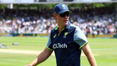 Australia head coach Andrew McDonald (Reuters Photo) ‘Easy option is to call for change’: Coach McDonald resists Australia shake-up after Bangladesh shock