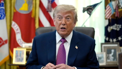 Trump names himself 'Greatest President' and 'Lake America' joins his growing brand empire Trump discovers two more things he can rename - Lakes, and his place in history