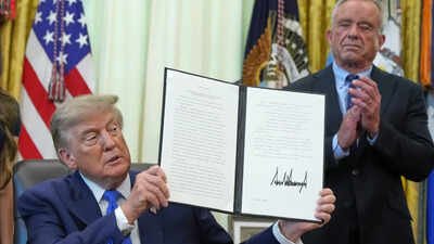 The order calls for childhood immunisations to be given at separate medical visits “to the maximum extent feasible” ‘We’re reducing them’: Trump targets childhood vaccine schedule, pushes separate MMR jabs