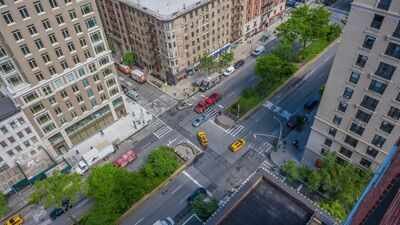 As of 2026, 12 malls have been restored. (Picture: BMA) Between six lanes of Manhattan traffic, Broadway's medians are being replanted with native species to create a five-mile corridor for birds and bees