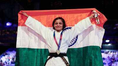 Asmita Dey (PTI Photo) The promise, the pain and the gold: Asmita Dey's journey to Commonwealth Games history