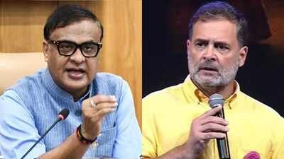 Assam chief minister Himanta Biswa Sarma slams Rahul Gandhi over Manusmriti comment. Photo credit: ANI 'Hindu baiter': CM Himanta slams Rahul Gandhi over Manusmriti row