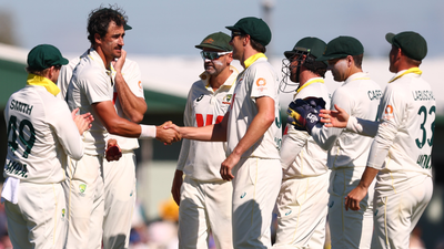 Australia square the series 1-1 (X-Cricbuzz) Mitchell Starc’s 10-wicket haul powers Australia to series-levelling win over Bangladesh