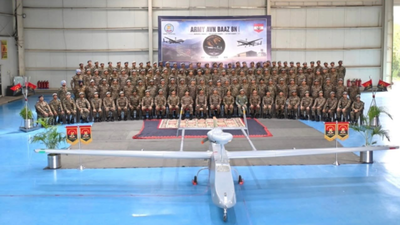 The army has raised a drone battalion in the Punjab sector. (Image credit: Indian army ) From border watch to deep strikes: Army raises first Baaz drone battalion