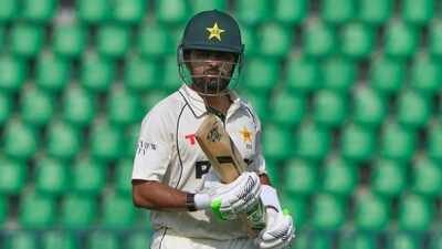 Babar Azam Babar Azam's Pakistan register first away Test win after three years, beat West Indies by 8 wickets