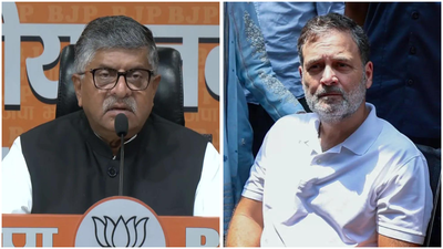 BJP accused Rahul Gandhi of creating “anarchy” by staging a protest without permission ‘Politics of anarchy’: BJP attacks Rahul Gandhi over police station protest