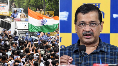 BJP slams AAP, Cong 'Deep links with AAP': BJP calls CJP protest at Jantar Mantar Arvind Kejriwal's 'pet project'