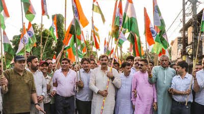 BJP distances itself from ‘anti-women’ slogans at 370 event
