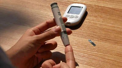 Individuals with diabetes were nearly four times more likely to have hypertension than those without it Why high BP and diabetes may strike together after 40