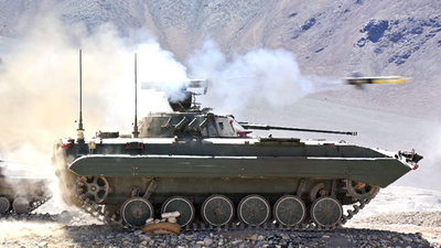 A BMP-2K fires an anti-tank guided missile during an exercise in Ladakh. (Image credit: Indian Army) Why is the Army turning to XWG Diesel for combat vehicles in Ladakh?