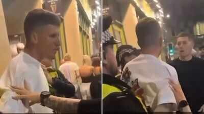 Photo/Screengrab Another nightclub incident hits England: Fast bowler handcuffed, detained by police; ECB launches probe