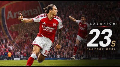 Calafiori makes Community Shield history with a stunning 23-second goal for Arsenal. Arsenal’s Calafiori scripts history, sets stunning 118-year record with fastest-ever Community Shield goal