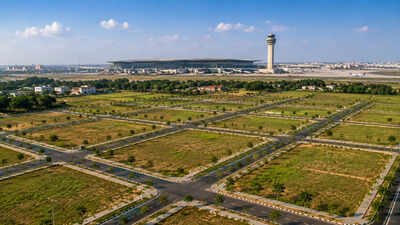 (AI-generated image) Anyone who has already received a residential plot under an earlier scheme run by the Noida Authority, Greater Noida Authority, or Yeida will not be eligible for the schemes. Yeida to launch 2 residential plot schemes near Noida airport during Navratri