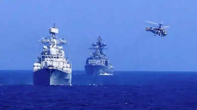 China tightens grip on disputed Scarborough Shoal with military drills (representative image) China conducts air, naval drills around disputed Scarborough Shoal in South China Sea