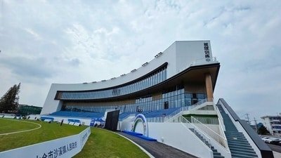 The new stadium is beautiful. (Associate Chronicles on X)