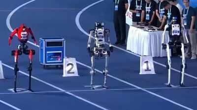 Chinese humanoid robots just beat Usain Bolt’s 100m record and the human high-jump record, are humans already losing to machines?