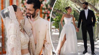 'Heated Rivalry' star Christina Chang marries longtime love Soam Lall in intimate wedding celebration; fans in awe of her Indian bridal look