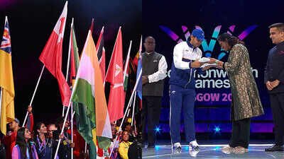 CWG 2026 closing ceremony Over to Ahmedabad! Neeraj Chopra, PT Usha receive CWG flag as India's countdown to historic 2030 Commonwealth Games begins