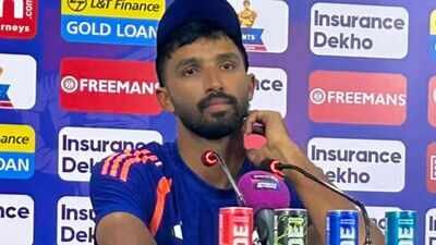 Devdutt Padikkal (Photo by Sahil Malhotra/TimesofIndia.com) 'We had to make sure to put pressure back on them': Devdutt Padikkal after India ends Day 4 on top