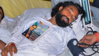 Pankaj Kumar, an aide of Devendra Mahto, claimed that he was injured during lathi-charge by police near the assembly. Jharkhand protest: Devendra Mahto, on 9-day fast, hospitalised; aide says injured in lathicharge